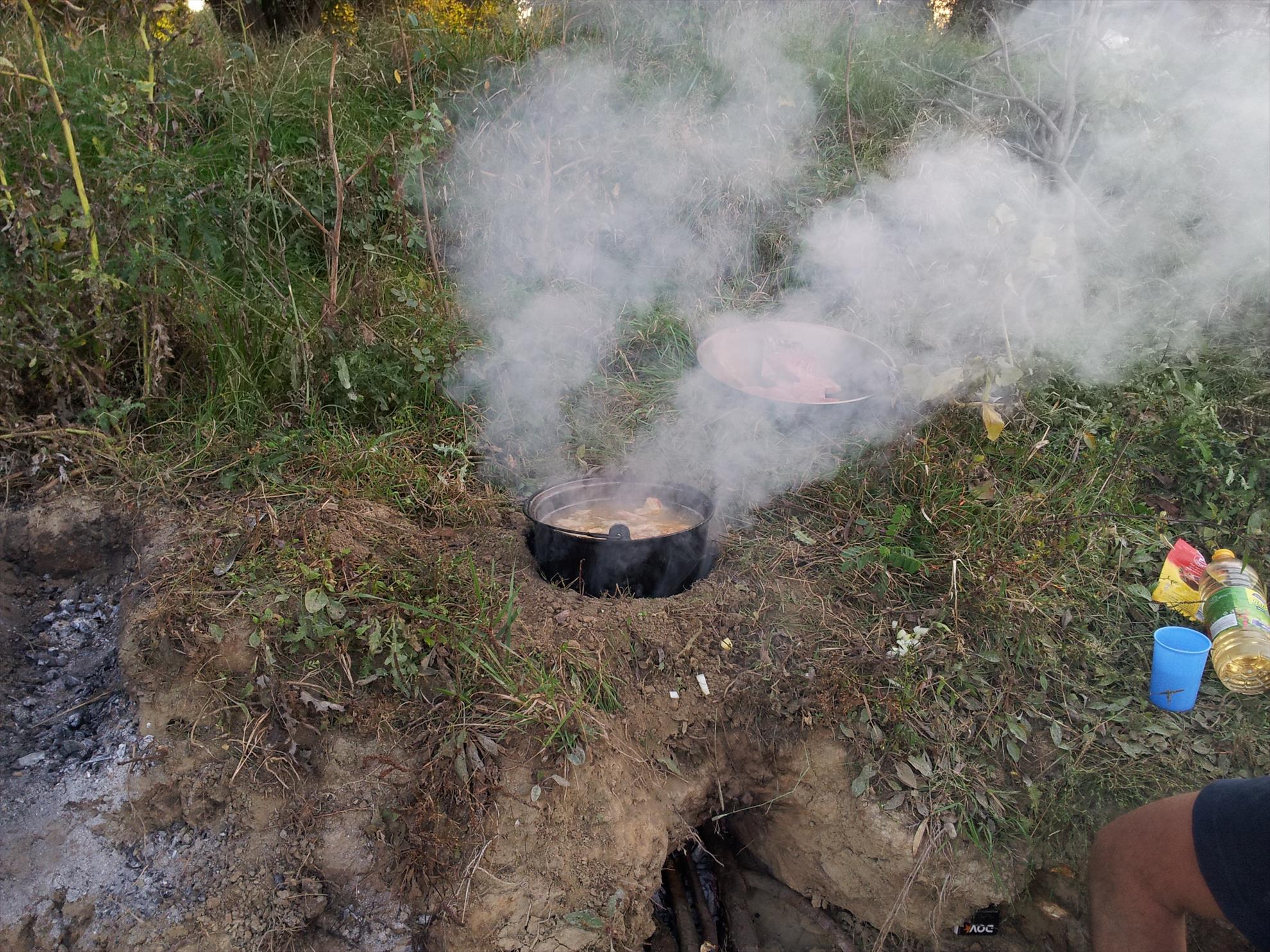 Delta 2012 - Ciorba de peste cu apa din Dunare